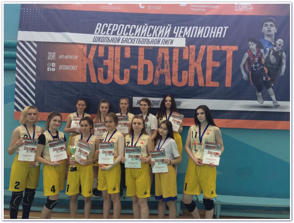 Сборная команда девушек Фурмановского района завоевала серебро в финале дивизионального этапа чемпионата «КЭС-БАСКЕТ»